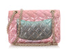 Chanel Mini Rainbow Quilted Metallic Calfskin Reissue