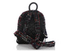 Chanel Mini Black Tweed and Satin Backpack