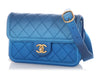 Chanel Blue Ombre Quilted Caviar Sunset on the Sea Waist Bag