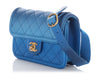 Chanel Blue Ombre Quilted Caviar Sunset on the Sea Waist Bag