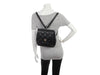 Chanel Small Black Quilted Calfskin Backpack