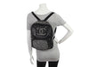 Chanel Large Black Nylon and Tweed Backpack