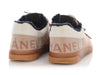 Chanel Taupe Velvet and Fleece Sneakers