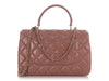 Chanel Medium Mauve Quilted Lambskin Trendy CC