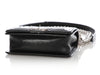 Chanel Small Black Chevron-Quilted Caviar Boy Bag