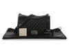 Chanel Black Old Medium Quilted Calfskin Boy Bag