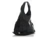 Chanel Chocolate Bar Black Hobo Bag