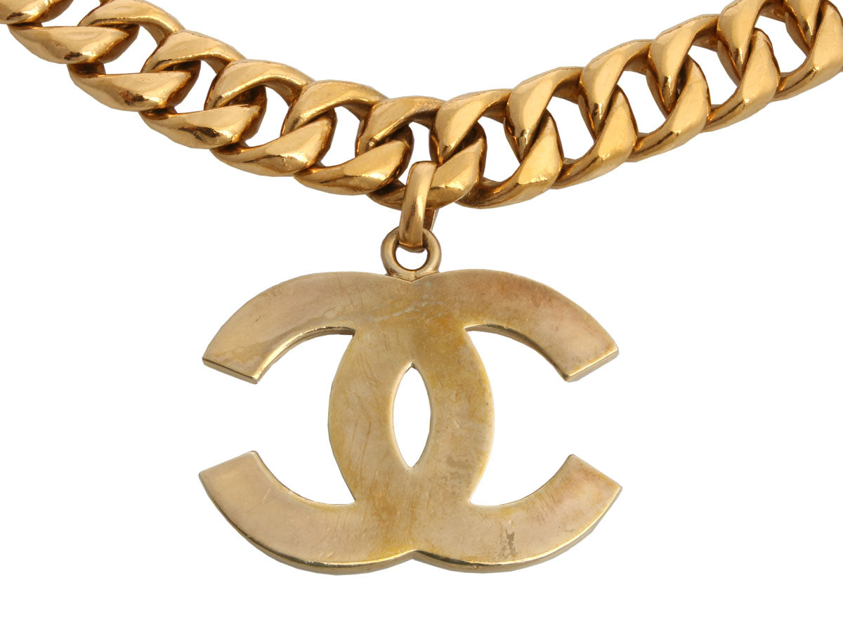 Chanel Vintage Gold CC Chain Belt