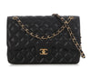 Chanel Jumbo Black Quilted Caviar Classic Double Flap