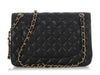 Chanel Jumbo Black Quilted Caviar Classic Double Flap