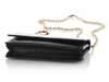 Chanel Black Quilted Caviar Wallet on Chain WOC