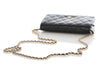 Chanel Black Quilted Caviar Wallet on Chain WOC