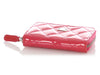 Chanel Pink Quilted Patent Zipped Coin Purse