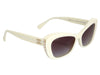 Chanel White Pearl Cat Eye Sunglasses
