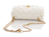 Chanel Medium White Caviar Crush Flap