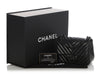 Chanel Mini So Black Chevron-Quilted Lambskin Rectangular Classic