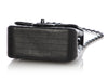 Chanel Mini So Black Chevron-Quilted Lambskin Rectangular Classic