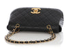 Chanel Vintage Black Quilted Caviar Flap