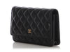 Chanel Black Quilted Caviar Wallet on Chain WOC
