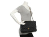Chanel Maxi Black Quilted Caviar Classic Single Flap