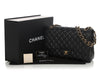 Chanel Maxi Black Quilted Caviar Classic Single Flap