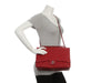 Chanel Maxi Red Quilted Caviar Classic Single Flap