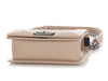 Chanel Small Beige Quilted Caviar Boy Bag