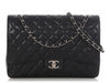 Chanel Maxi Black Quilted Caviar Classic Double Flap