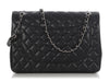Chanel Maxi Black Quilted Caviar Classic Double Flap