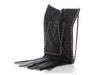 Chanel Small Black Calfskin Fringe Shopping Bag