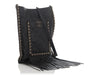 Chanel Small Black Calfskin Fringe Shopping Bag