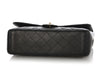 Chanel Maxi Black Quilted Caviar Classic Double Flap