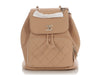Chanel Beige Caviar Affinity Backpack