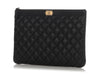 Chanel Medium Black Caviar Boy O Case