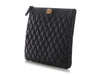 Chanel Medium Black Caviar Boy O Case