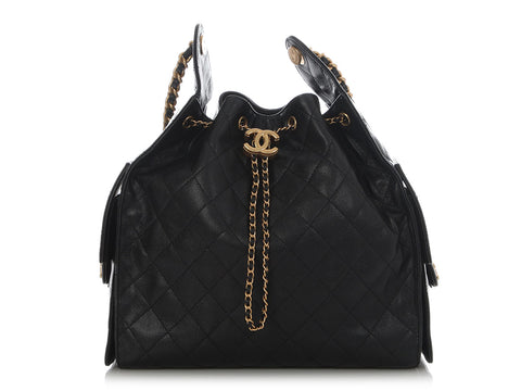 Chanel Medium Black Caviar 25 Bag