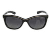Chanel Black Polarized Chain Sunglasses