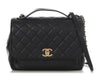 Chanel Large Black Caviar Business Affinity Flap
