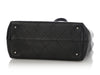 Chanel Large Black Part-Quilted Soft Calfskin Shopping Tote