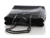 Chanel Large Black Part-Quilted Soft Calfskin Shopping Tote