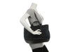 Chanel Large Black Part-Quilted Soft Calfskin Shopping Tote