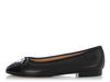 Chanel Black Cap Toe Ballerina Flats