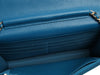Chanel Blue Quilted Caviar Wallet on Chain WOC
