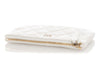 Chanel Small White Quilted Caviar Zipped Case