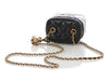 Chanel Mini Black Lambskin Pearl Crush Vanity Crossbody