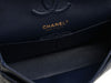 Chanel Small Navy Quilted Caviar Double Flap Classic
