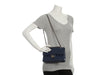 Chanel Small Navy Quilted Caviar Double Flap Classic