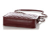 Chanel Small Burgundy Quilted Calfskin Camera Bag