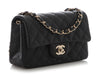 Chanel Mini Black Quilted Caviar Rectangular Classic