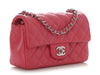 Chanel Mini Pink Quilted Lambskin Rectangular Classic